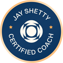 Jay Shetty Certified Coach badge
